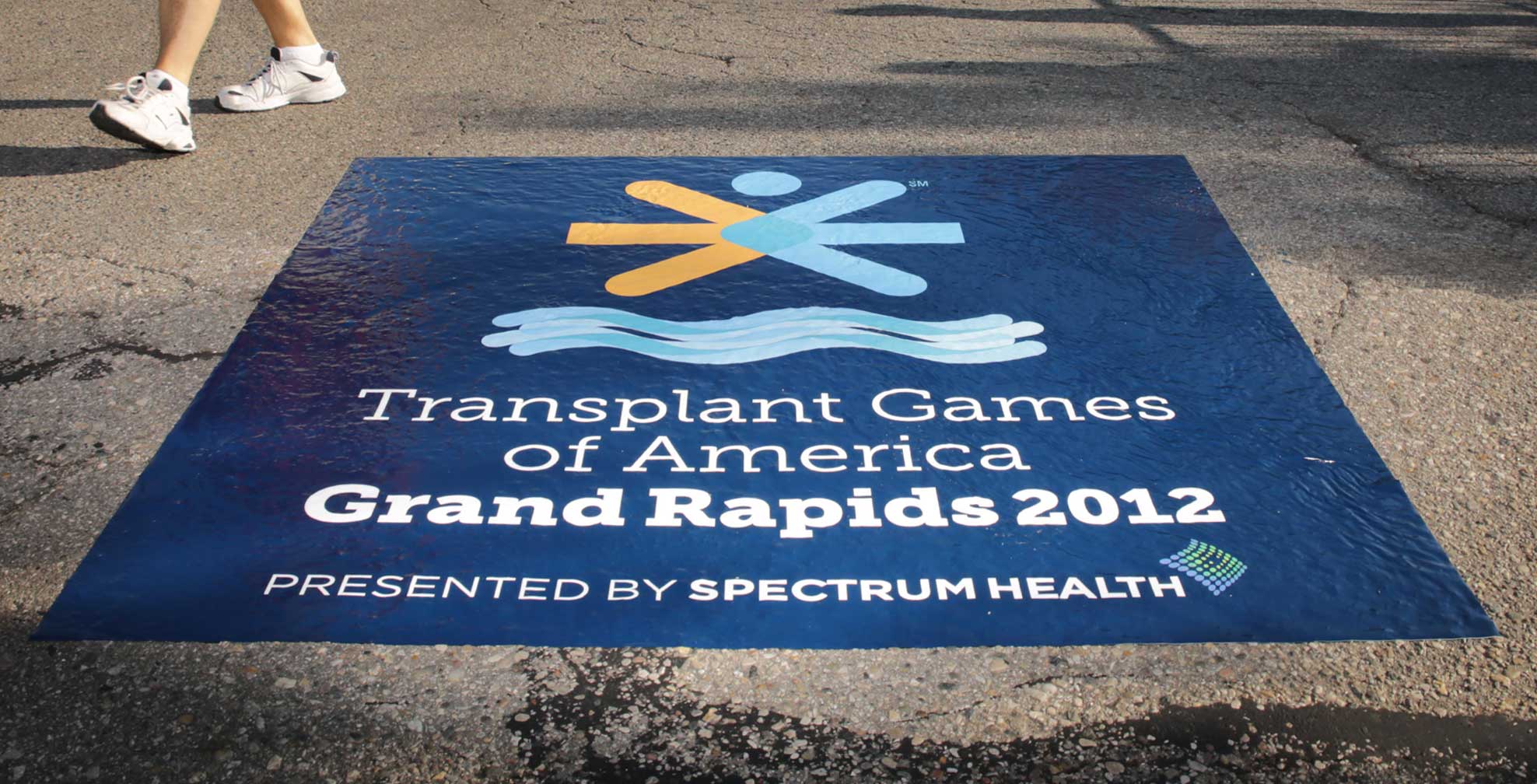 transplant-games-of-america_street-graphics.jpg Art Direction by: Bart Crosby, Crosby Associates